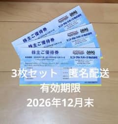 セントラルスポーツ 株主優待券 3枚セット - メルカリ