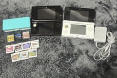 ニンテンドー3DS LL 本体2台とゲーム10本セットのサムネイル
