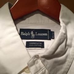 ラルフローレン ロングシャツ 白のサムネイル