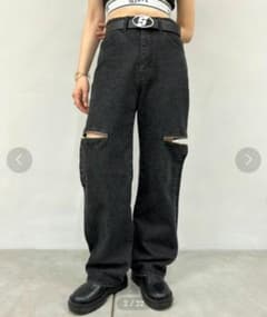 who's whogallery ジップデザインパンツのサムネイル