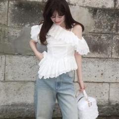 bibiy 新品未使用　COLENNE RUFFLE TOP BIBIY. MADE | COLENNE RUFFLE TOP｜Bibiy.
