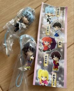 銀魂 ぎんたまねつけ 劇場版 前編 ストラップ 2個セットのサムネイル