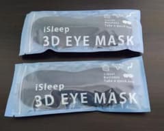 iSleep 3D EYE MASK 立体型アイマスク 2個セットのサムネイル