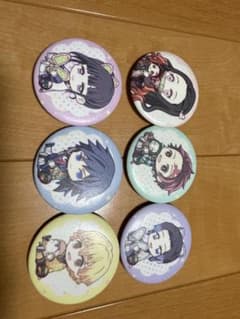 鬼滅の刃 缶バッジ 6個セットのサムネイル