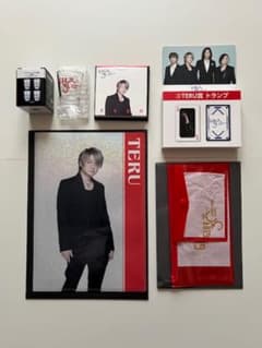 GLAY TERU 直筆サイン入りクリアファイル 1番クジ景品3点セット GLAY 30th Anniversary エンタメくじ TERU賞 - メルカリ