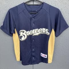 majestic マジェスティック Brewers ブルワーズ ユニフォーム