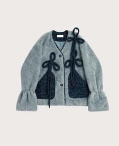 LA POMME petit Torefoil Ribbon FurJacketのサムネイル