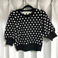 ZARA パフスリーブニット（半袖）のサムネイル