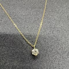 A*☆様 K18YG＊Luge Jewelry＊0.23ct 一粒ダイヤモンド - メルカリ