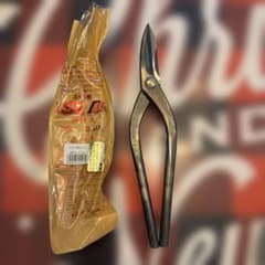 株式会社ツボタ 種光 板金鋏(金切鋏) 柳刃 240mm ステン用 安来鋼