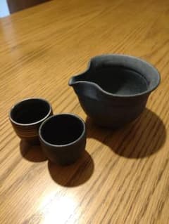 最終値下げ★片口とお猪口セット　酒器のサムネイル