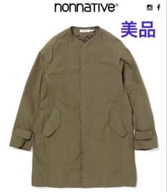 ノンネイティブ nonnative ノーカラーコート ミリタリーコート - メルカリ