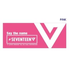 SEVENTEEN セブチ　say the name タオル　ピンクのサムネイル