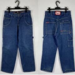 ECKO/old vintage 極太 ペインター バギー ワイド デニム/32のサムネイル