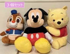 ぬいぐるみまとめ売り　３個セット　ディズニー　プライズ