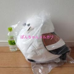 匿名配送★新品未開封タグ付　もちもちシマエナガ　BIGぬいぐるみ　威嚇　イカク