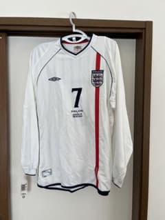 新品未使用正規品 UMBRO イングランド代表ベッカムギリシャ戦