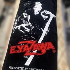 E.YAZAWA 東京ドームスペシャルビーチタオル限定黒ベース赤ハート❤️ E.YAZAWA スペシャルビーチタオル - メルカリ