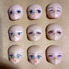 30MS 페이스 컬러 A 리세타 알카 라이디라 표정 얼굴 미 플라스틱