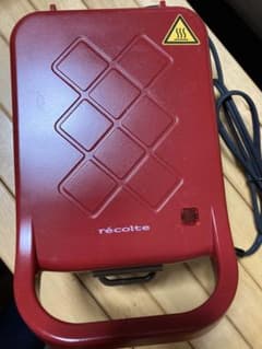 レコルト プレスサンドメーカー プラッド マットレッドのサムネイル