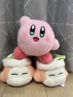 新品 星のカービィ 羊毛フェルト風ぬいぐるみ2 カービィ ワドルディ 3点セット