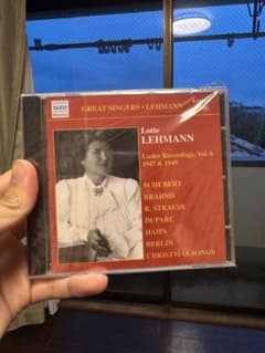 (新品)ロッテ・レーマンの歌曲録音集Vol6 lotte lehmannのサムネイル