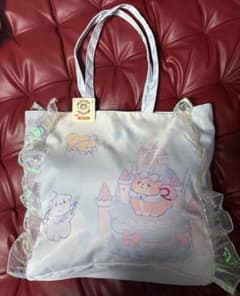 クリエイターズコレクション 忠犬もちしば ペパーミント フリル付きトートバッグ