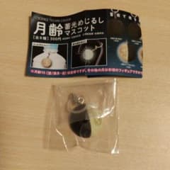 月齢 蛍光めじるしマスコット　半月　半球のサムネイル