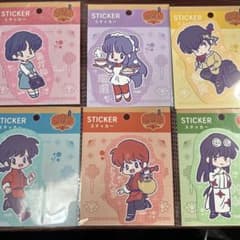 い*ご様 ◾️新品◾️らんま1/2 ステッカー 6種セットのサムネイル