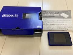 UQ WiMAX2+ Speed Wi-Fi NEXT WX03 ディープブル…のサムネイル