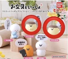 お文具といっしょ マスコットフィギュアコレクション　プリンさんA プリンさんBのサムネイル