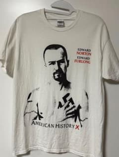 デ*イ様 売り切りアメリカンヒストリーX Tシャツ 古着 ムービーTシャツ 