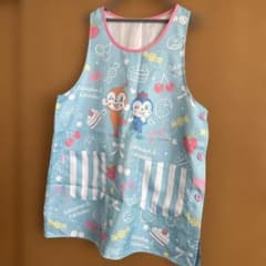 コキンちゃん様⭐︎保育士エプロン　くれよんのくろくん　トーマス　おまとめ コキンちゃん様⭐︎保育士エプロン くれよんのくろくん トーマス お