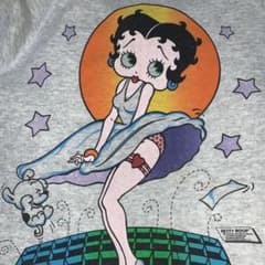 【80’s激レア】ベティーブープ　スウェット　マリリンモンロー　ビッグシルエットのサムネイル