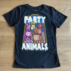 【LA購入公式】FNAF Tシャツ 160キッズXL ホラーゲーム古着 美品のサムネイル