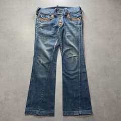 00s Buffalo bobs Center Zip Flared Denim - メルカリ