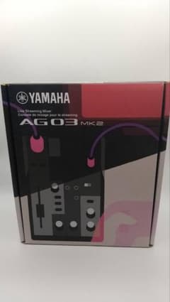 YAMAHA AG03 MK2 ライブストリーミングミキサー 本体のサムネイル