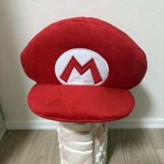 マリオキャップ 赤 フリース素材のサムネイル