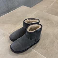 EMU Australia キッズ ムートンブーツ グレー　20cmのサムネイル