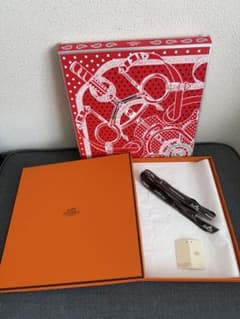 エルメス カレ90 空箱 スカーフ用 ギフトボックス リボン - メルカリ