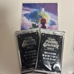 THE SUPER MARIO GALAXY MOVIE 카드 2 세트