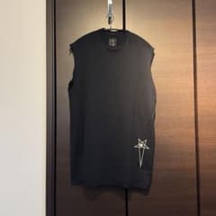 Rick Owens champion TARP Tノースリーブ XS 黒 - メルカリ