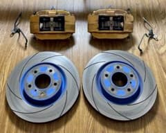 Z33 純正ブレンボ&エンドレススリットローター&MX72plusパッド Z33 純正ブレンボ&エンドレススリットローター&MX72plusパッド|mercari