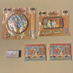 BT21 VAN PARK Ichiban Kuji Rubber Collection Memo 4-Piece Set