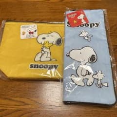 スヌーピー 保冷ランチバッグ ＆ 傘カバー 2点セットのサムネイル