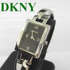 DKNY ダナ・キャラン ニューヨーク 腕時計 クォーツ ブラック文字盤 美
