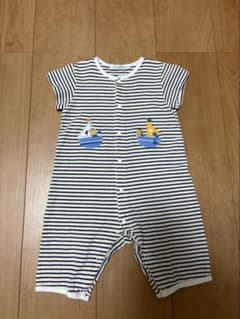 familiar ボート刺繍ロンパース 80cmのサムネイル