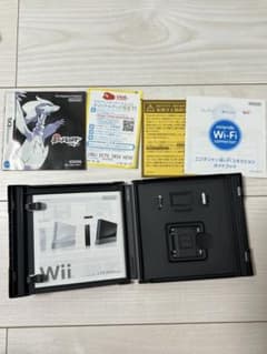 ポケットモンスター ブラック ニンテンドーDS ソフト　空箱、説明書のみのサムネイル