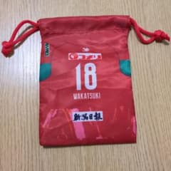 アルビレックス新潟　若月大和　18　プレーヤーズミニ巾着のサムネイル