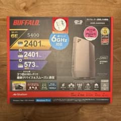 BUFFALO WSR-5400XE6 Wi-Fi 6E ルーターのサムネイル